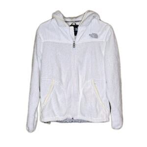 North Face Osito Fleece Jacket White Dune Womens Size Medium